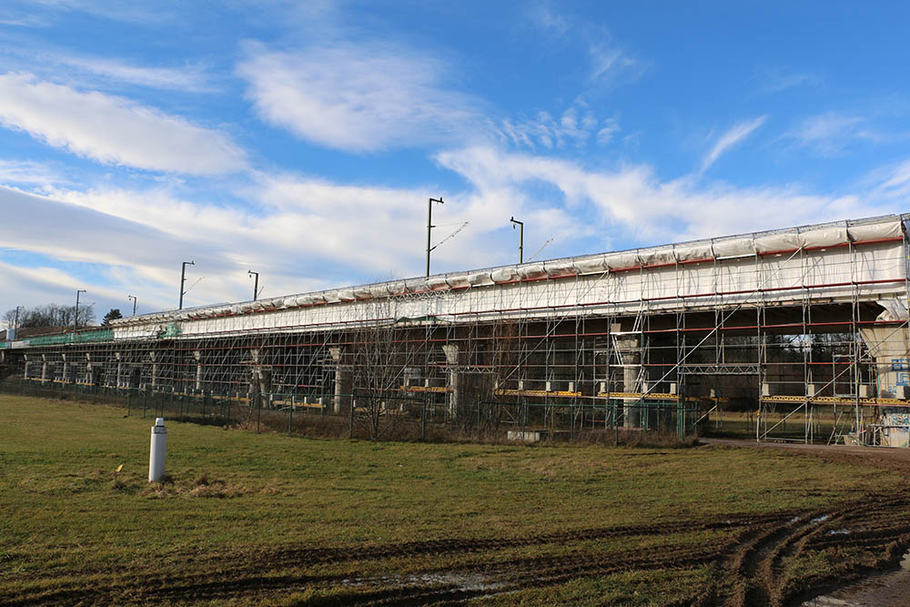 Sanierung der ICE Brücke Bischleben-Hochheim