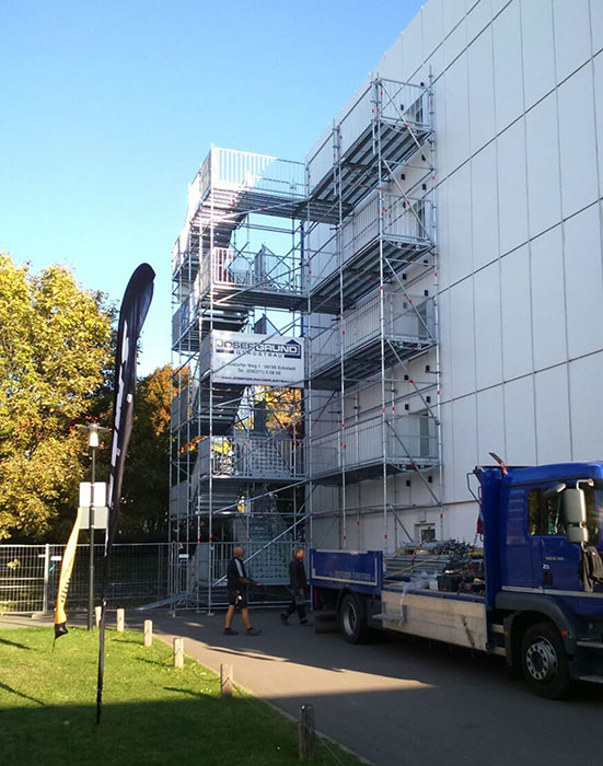 Fluchttreppe Friedrich-Ebert-Straße in Erfurt