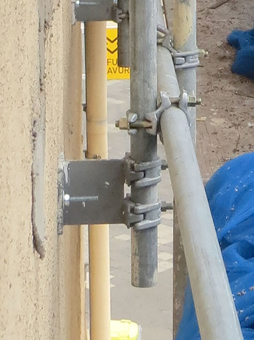 Hängegerüst Erfurt Johannesstraße