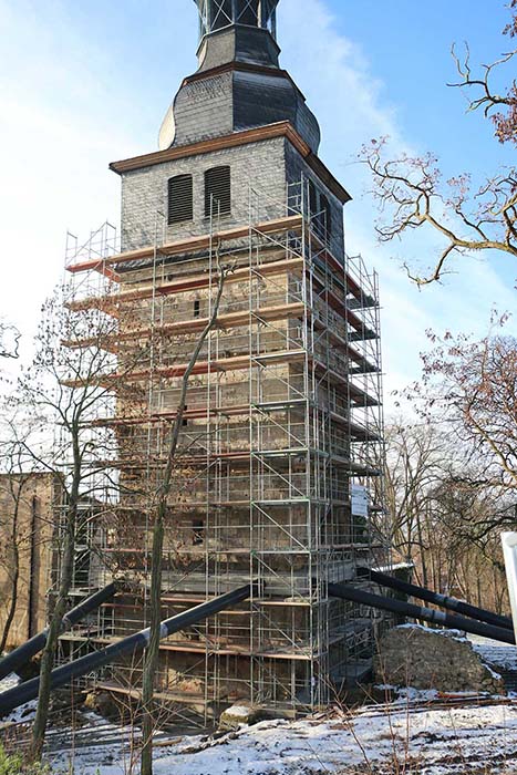 Erhaltung des Bauwerks „Der schiefe Turm“ – Dauerhafte Sicherung