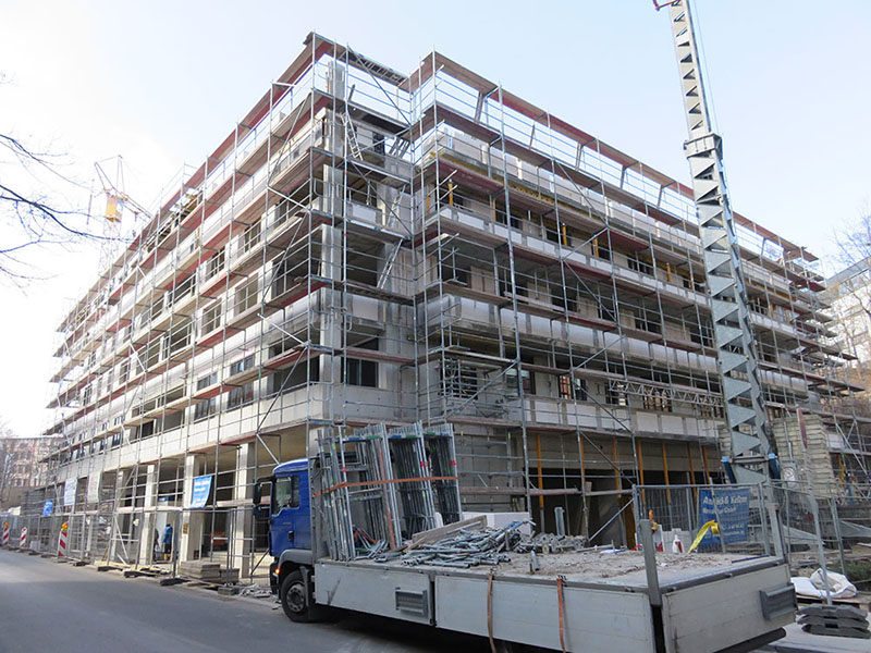 Neubau einer Wohnanlage „Am Brühl“, Maximilian-Welsch-Straße in Erfurt