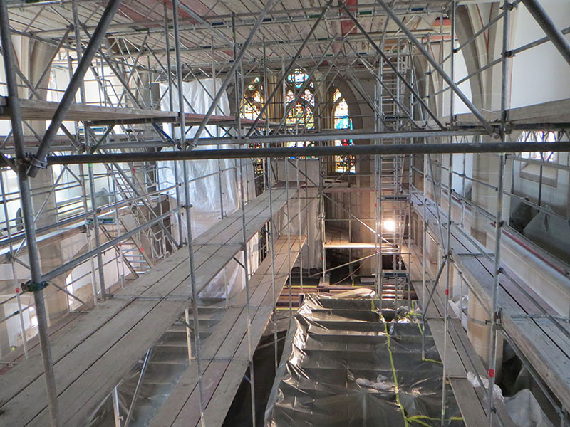 Sanierung der Evang. Kirche zu Delkenheim