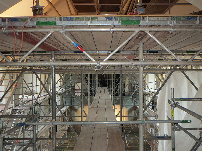 Sanierung der Evang. Kirche zu Delkenheim