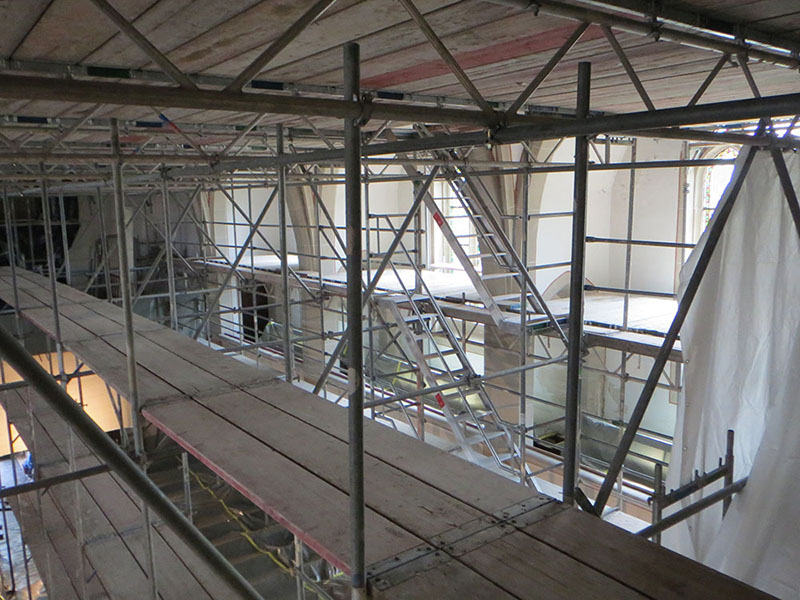 Sanierung der Evang. Kirche zu Delkenheim