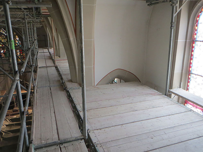 Sanierung der Evang. Kirche zu Delkenheim