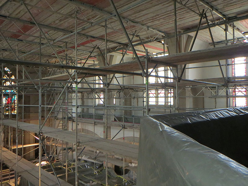 Sanierung der Evang. Kirche zu Delkenheim