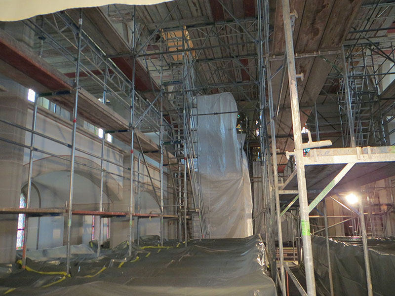 Sanierung der Evang. Kirche zu Delkenheim