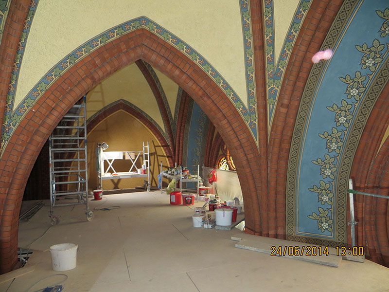 Sanierung des Altarraumes der Lutherkirche in Apolda – Bauabschnitt 1