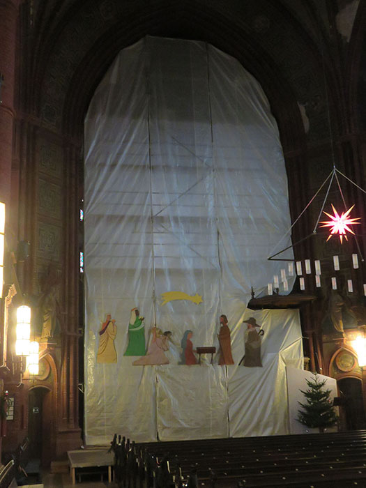 Sanierung des Altarraumes der Lutherkirche in Apolda – Bauabschnitt 2