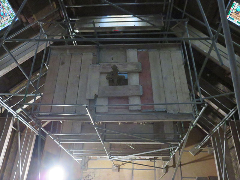 Sanierung des Altarraumes der Lutherkirche in Apolda – Bauabschnitt 2