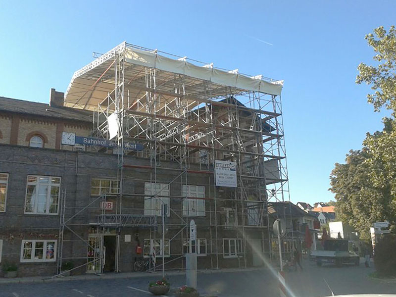 Sanierung Westbahnhof in Jena