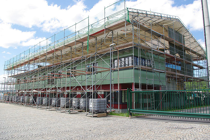 Aufstockung der Autobahnmeisterei in Zella Mehlis
