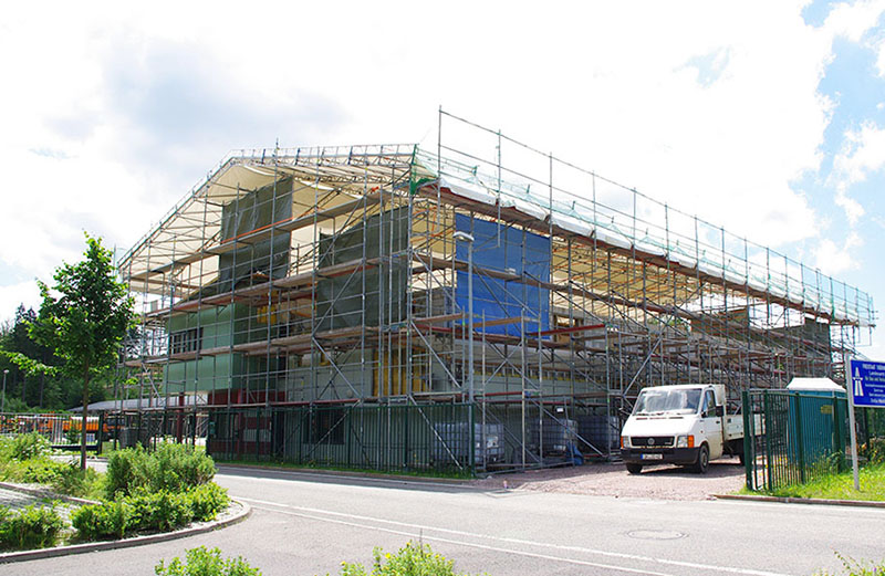 Aufstockung der Autobahnmeisterei in Zella Mehlis